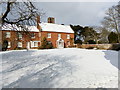 The Red House, Aldeburgh, in snow