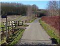 Ivanhoe Trail and Burroughs Road at the Ratby Burroughs