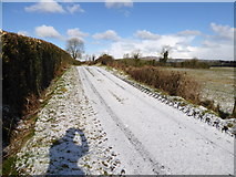 H4074 : Snow along Mullagharn Road, by Kenneth  Allen