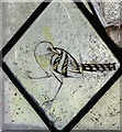 SK9716 : Detail, north chapel window, St Mary's church, Clipsham by Julian P Guffogg