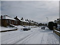 Snow in Elvan Street, Motherwell