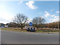 Large roundabout near Sparkford