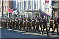 SJ4066 : Mercian Regiment Freedom Parade, Chester by Jeff Buck