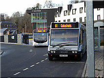 NT4936 : Galashiels Bus Station by John Lucas
