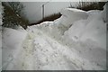 Snowdrifts on Barnett Road