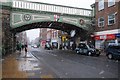 Foregate Street Railway Bridge in snow