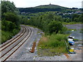 Railway line at Darwen