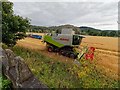 Harvest underway at Wester Moniack