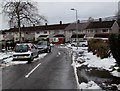 Row of houses, Cardigan Crescent, Croesyceiliog, Cwmbran