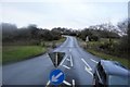 SX5167 : Road across Roborough Down by N Chadwick