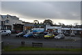 Cars parked, Yelverton