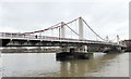 TQ2877 : Chelsea Bridge by PAUL FARMER