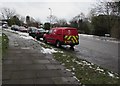 Royal Mail van, Caerwent Road, Croesyceiliog, Cwmbran