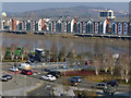 View across the River Usk, Newport