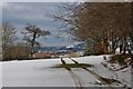 Murrayshall Golf Course under snow