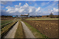 Farm track towards Vale House Farm