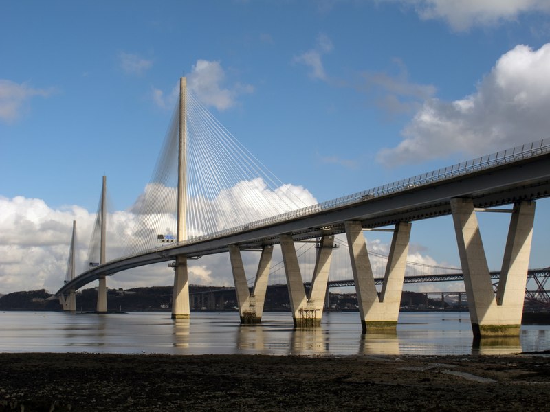 Queensferry Crossing © Greg Fitchett Cc-by-sa/2.0 :: Geograph Britain ...