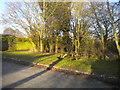 Picnic bench behind the Duke of Wellington, Kirkby