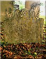 Essendon churchyard: headstone with dual Julian and Gregorian dates