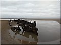 SD2811 : The wreck of the Star of Hope, on Ainsdale Beach by Bryan Pready