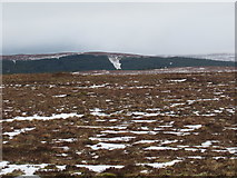 NC4823 : View west from knoll by lochan above Fiag, Lairg  by ian shiell