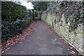 Footpath behind Brackley Park