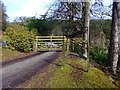 Upper Hatton gate and elegant sign