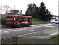 ST3096 : Stagecoach driver training bus, Edlogan Way, Croesyceiliog, Cwmbran by Jaggery