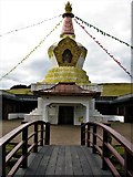 NT2400 : Victory Stupa, Kagyu Samyé-Ling Tibetan Buddhist Centre, Eskdalemuir by G Laird