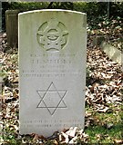 TG2008 : Commonwealth war grave in the Jewish section by Evelyn Simak