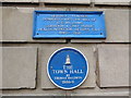 Plaques on Devizes Town Hall