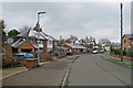 Lichfield Road: a sprinkling of snow on St Patrick