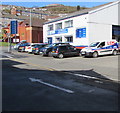 LDS Motor Factors premises and van, Swansea