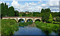 SK2602 : Bridge over the River Anker at Polesworth, Warwickshire by Roger  Kidd