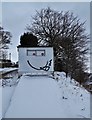 Garage graffiti on Brincliffe Hill