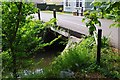 Bridge over a stream, Bablock Hythe, Oxon