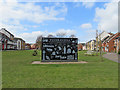 Fulbourn: new houses and a green space