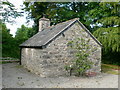 SJ1153 : Old farm building at Llanerchgron Isa by Eirian Evans
