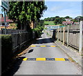 Entrance road to Dinas Powys Tennis Club