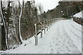 Drive to the Rainbow in the snow, Torquay