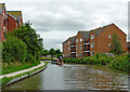 Canalside apartments near Nuneaton in Warwickshire