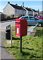 Queen Elizabeth II postbox on a Burry Port corner