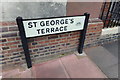 TQ3203 : St.George's Terrace sign by Geographer
