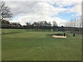 TL1597 : The 14th green at Thorpe Wood Golf Course, Peterborough by Richard Humphrey