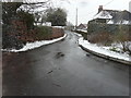 The road through Swingfield Street