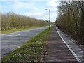 Shared use path alongside Hallmeadow Road