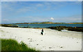 NM2823 : The beach at Sligneach overlooking the Sound of Iona by Andy Waddington
