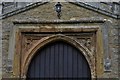 Odell, All Saints Church: South doorway detail