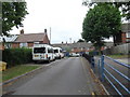 Road from Stoke Park Primary School to Brangwyn Avenue