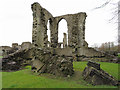 Remains of the church at Neath Abbey